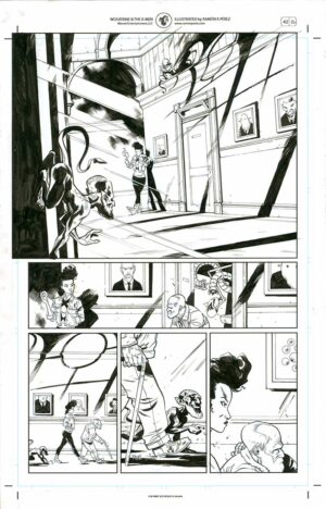 Wolverine & the X-Men #42 p.12 by Ramon Perez