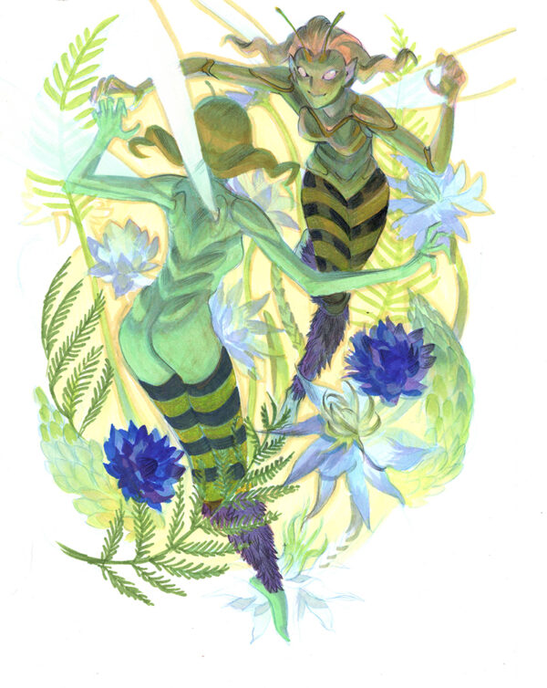 Wasp Girls by Mindy Lee