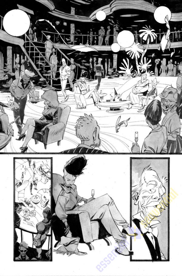 Space Bandits #1 p.02 by Matteo Scalera