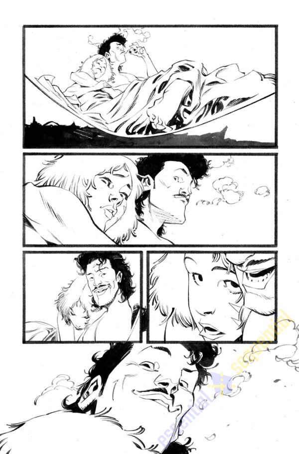 Space Bandits #1 p.20 by Matteo Scalera