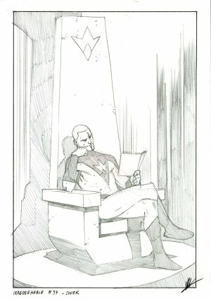 Irredeemable #37 Cover Prelim by Matteo Scalera