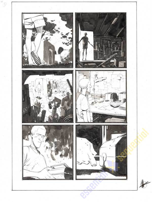 Black Science #43 Page 3 by Matteo Scalera