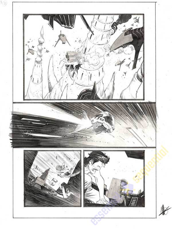 Space Bandits #5 Page 15 by Matteo Scalera