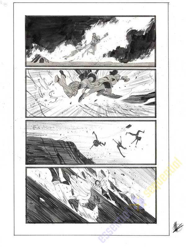 Space Bandits #5 Page 20 by Matteo Scalera