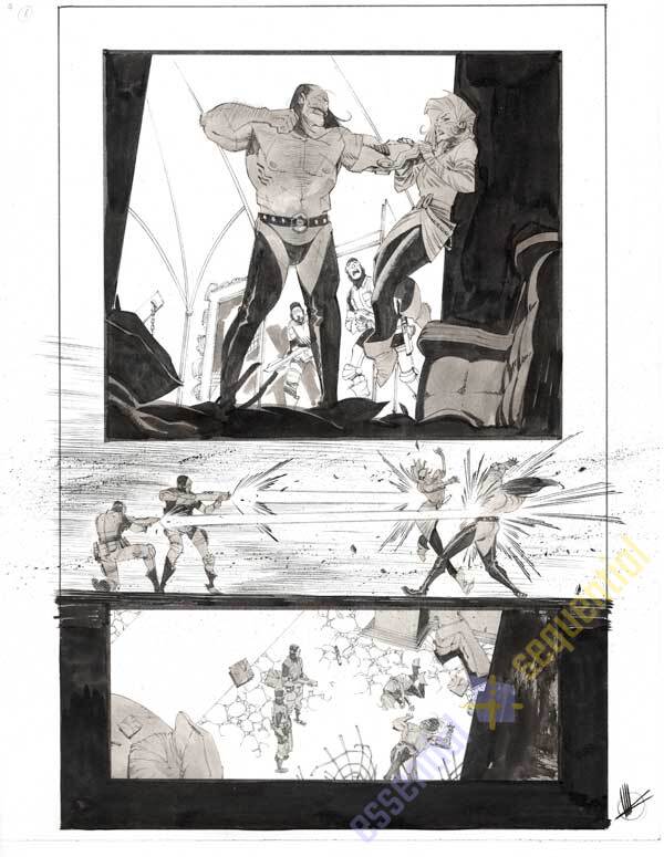 Space Bandits #4 p.06 by Matteo Scalera