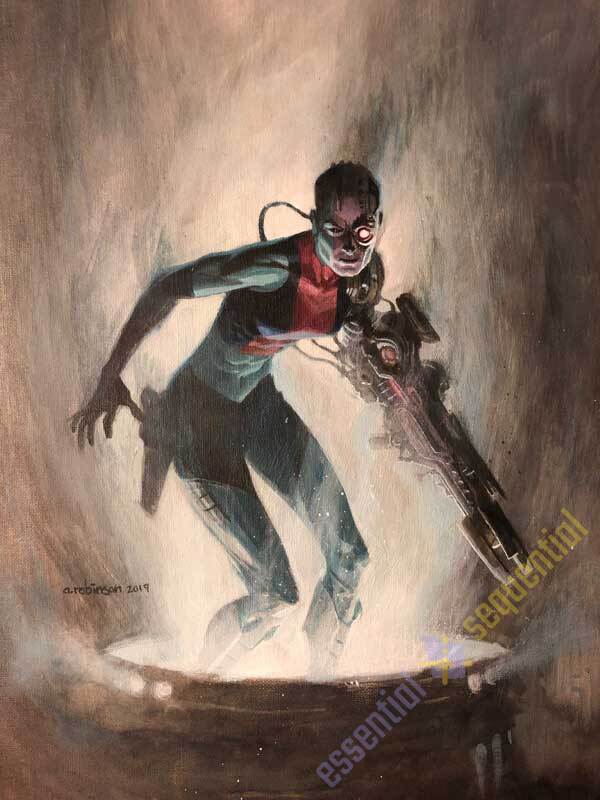 Nebula #1 Cover by Andrew Robinson