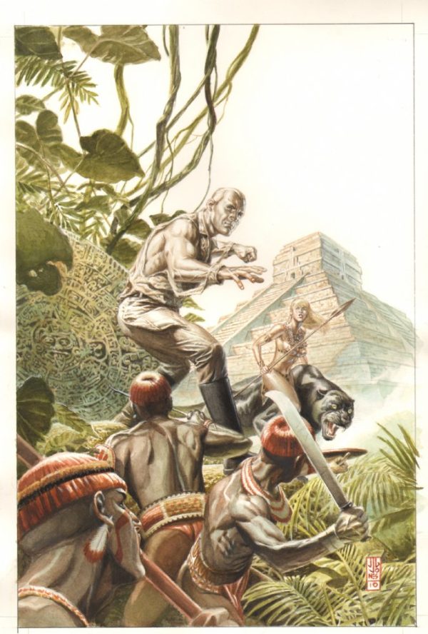 Doc Savage First Wave #4 Cover by JG Jones