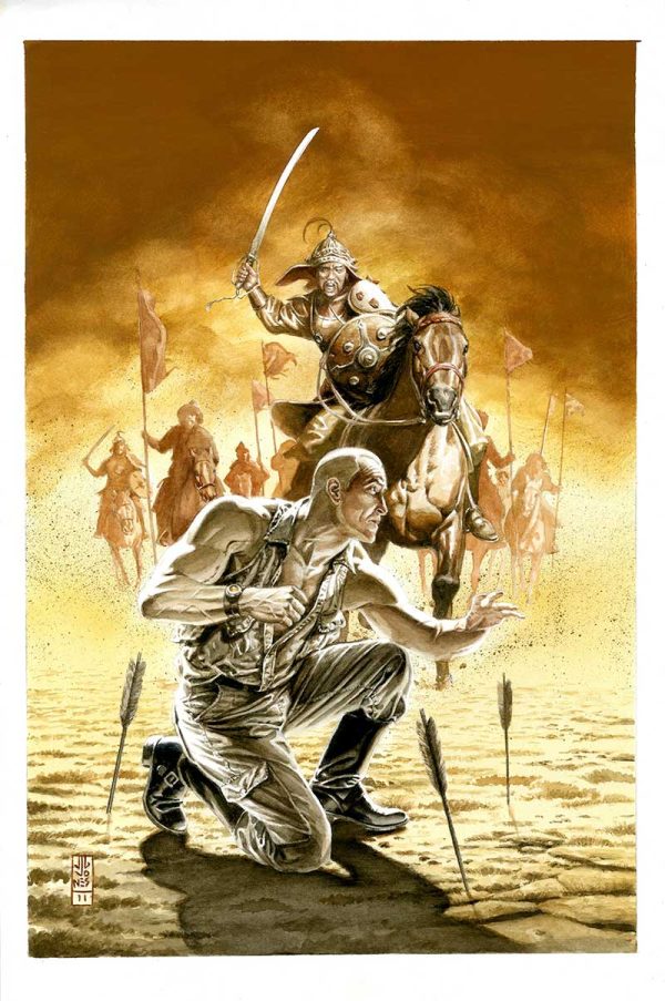 Doc Savage #17 Cover by JG Jones