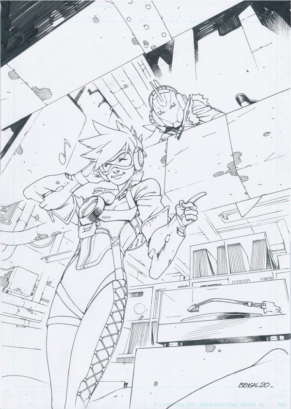 Tracer #1 Cover by Bengal