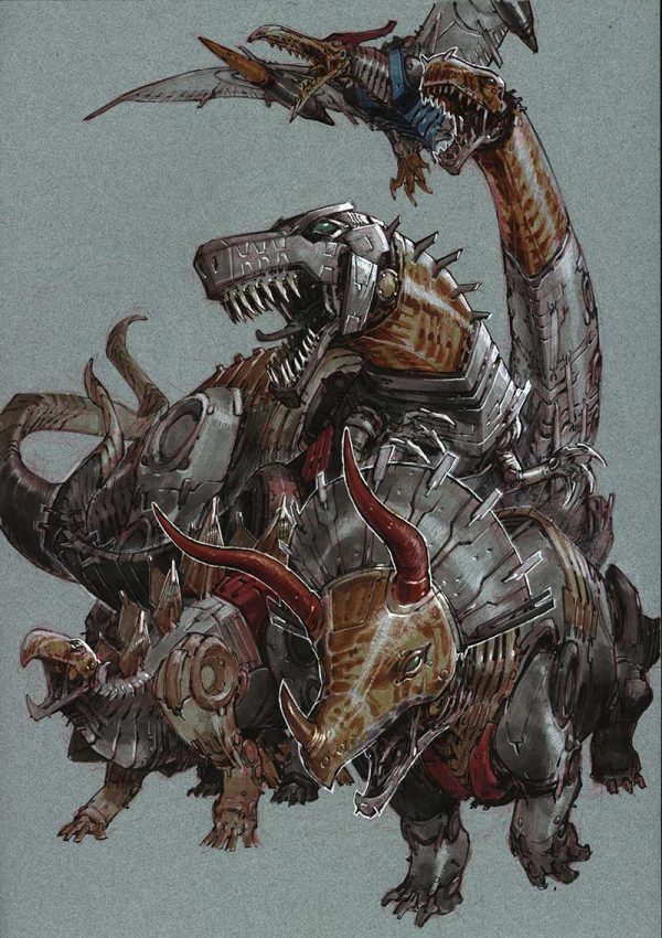 Dinobots by Eric Canete