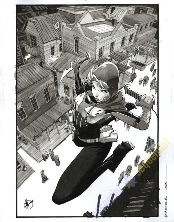 Power Rangers #6 Cover by Matteo Scalera