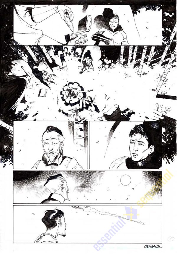 Dark Knights Of Steel #4 p.01 by Bengal