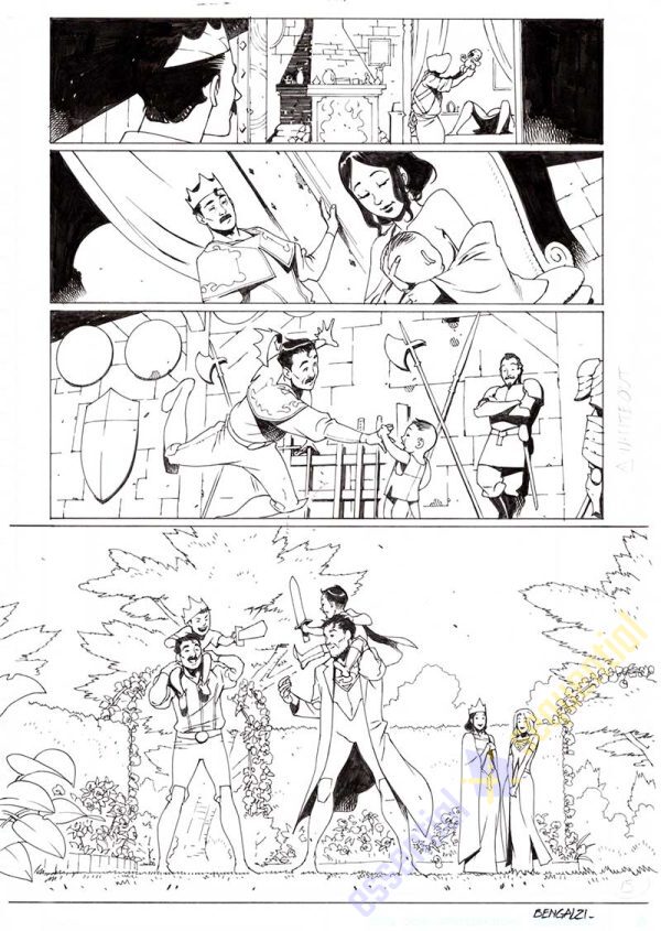 Dark Knights Of Steel #4 p.15 by Bengal