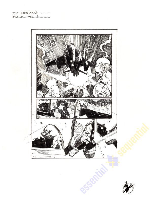 The Ambassadors #6 Prelim p.08 by Matteo Scalera
