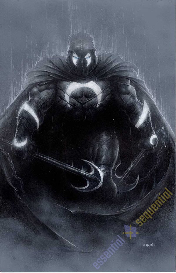 Moon Knight Painting-026476 by David Finch
