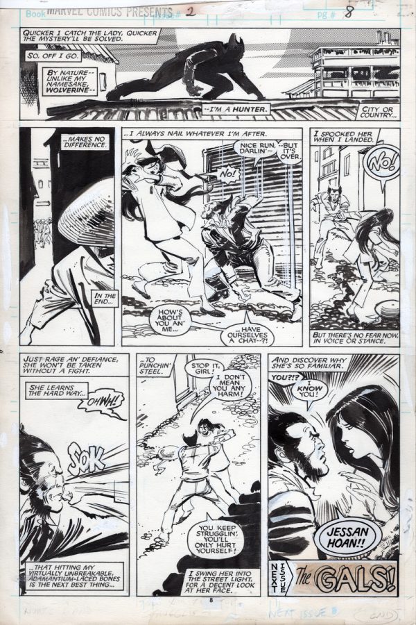 Marvel Comic Presents Wolverine #2 pg. 8 by J Buscema & Janson