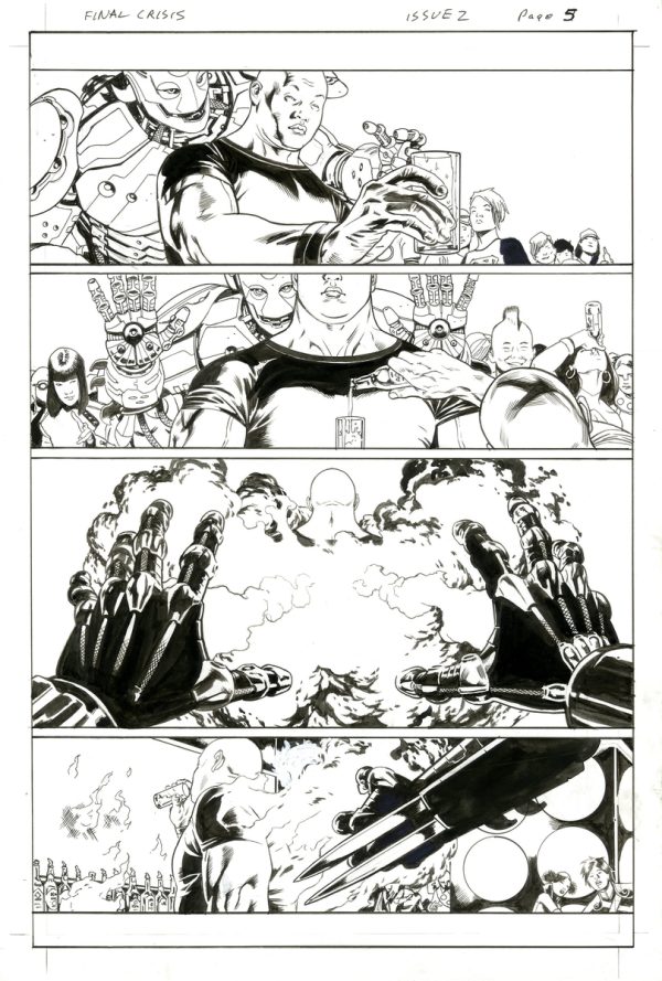 Final Crisis #2 p.05 by JG Jones