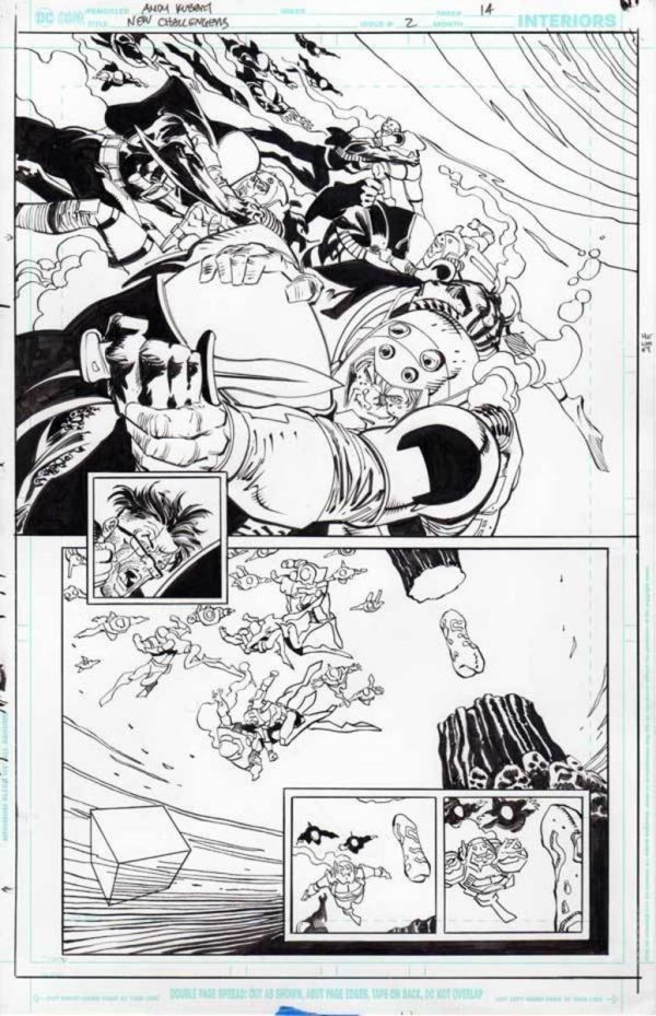 New Challengers #2 p.14 by Andy Kubert & Klaus Janson