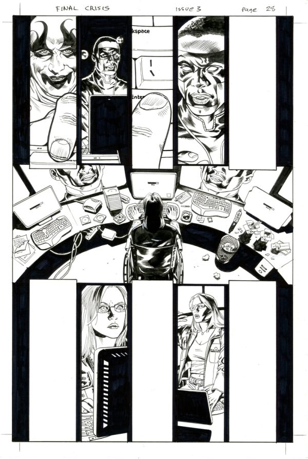 Final Crisis #3 p.28 by JG Jones