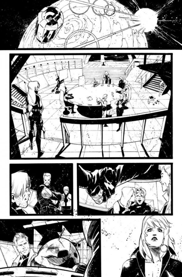 Secret Avengers Issue 32 page 15 by Matteo Scalera