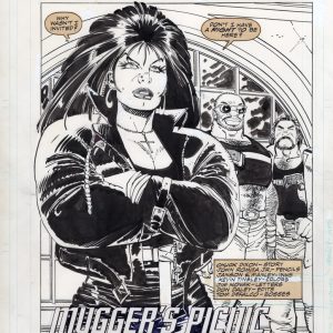 Punisher War zone Issue 7 p.1 by Romita Jr. and Janson