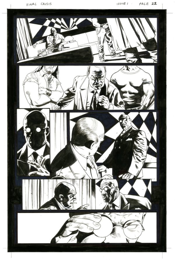 Final Crisis #1 p.22 by JG Jones