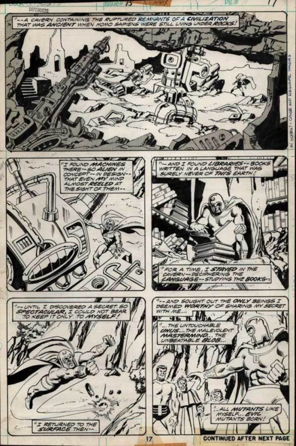 Defenders #15 p.17 by S. Buscema & Janson