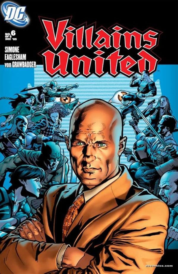 Villains United #6 Cover by JG Jones - Image 2