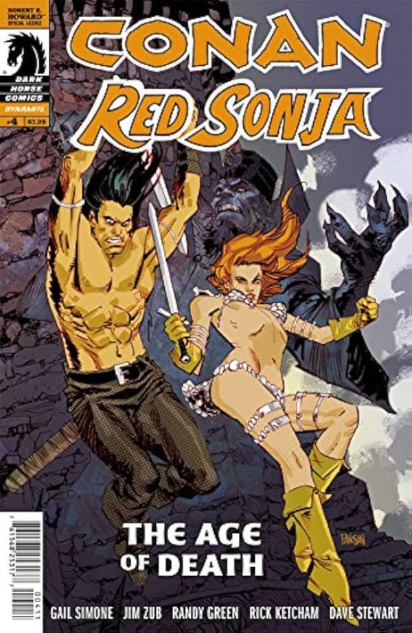 Conan/Red Sonja #4 Cover by Dan Panosian - Image 2