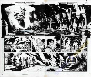 John Carter: The Gods of Mars #1 p.06-7 by Ramon Perez