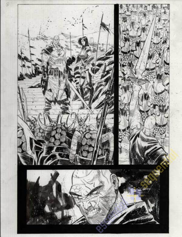 Outcast #8 p.01 by Matteo Scalera