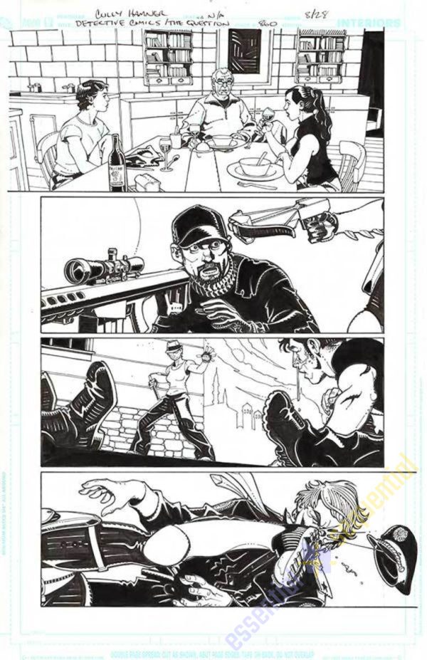Detective Comics #860 page 8 by Cully Hamner