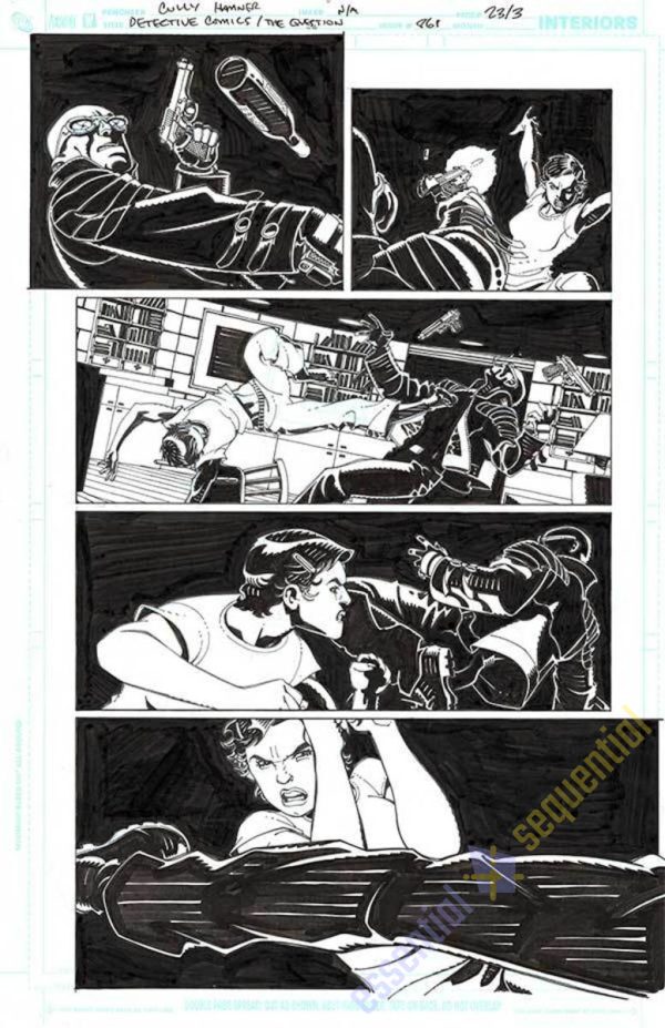Detective Comics #861 p.03 by Cully Hamner