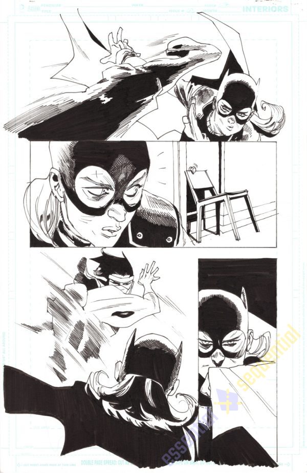 Batgirl #3 Page 7 by Rafael Albuquerque