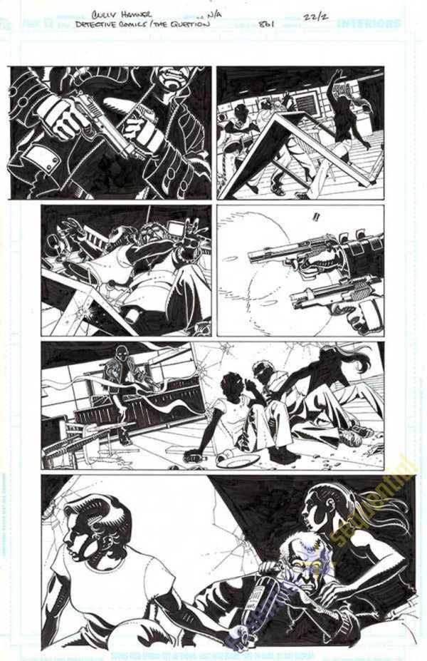 Detective Comics #861 page 2 by Cully Hamner