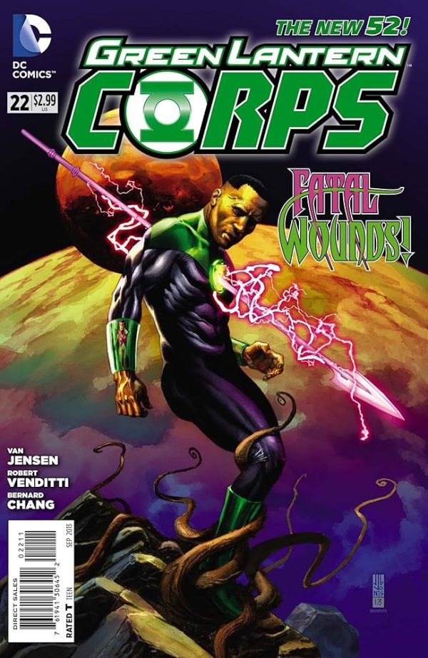 Green Lantern Corps #22 Cover by JG Jones - Image 2