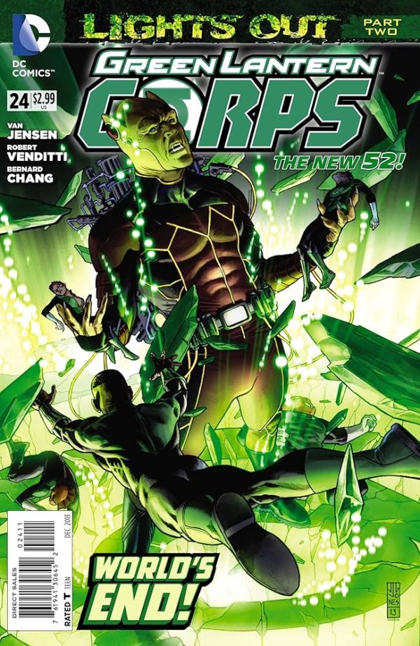 Green Lantern Corps #24 Cover by JG Jones - Image 2