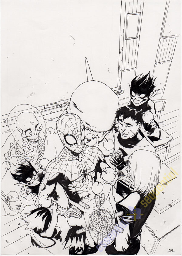 Spider-Man & the X-Men #1 by Bengal