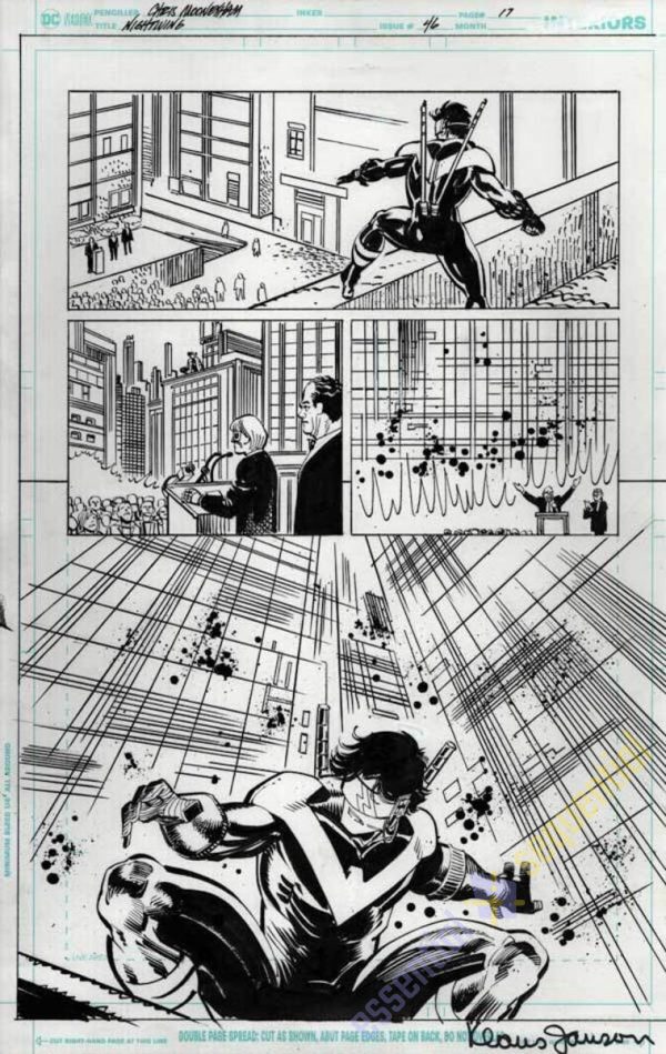 Nightwing #46 p.17 by Chris Mooneyham and Klaus Janson