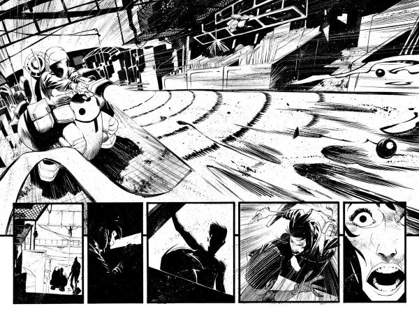 Black Science Issue 27 Page 12-13 by Matteo Scalera