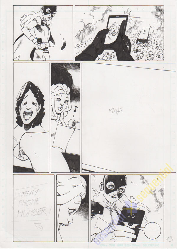 Batgirl Endgame #1 p.13 by Bengal