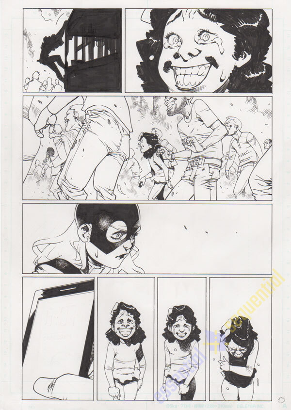 Batgirl Endgame #1 p.15 by Bengal