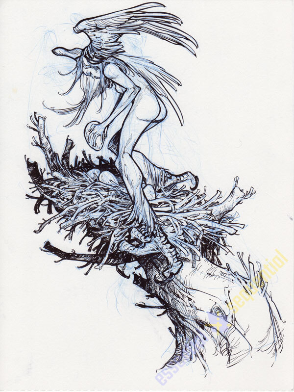 Egg Fairy by Eric Canete