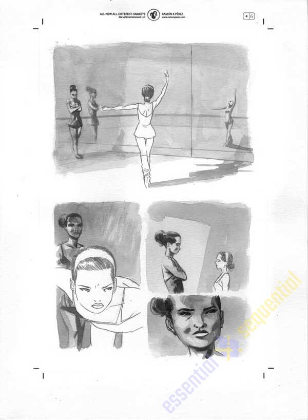 All-New Hawkeye #4 Page 9 by Ramon Perez