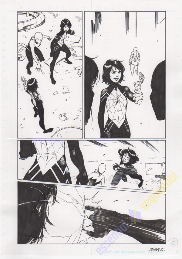 Spider-Gwen #8 p.10 by Bengal