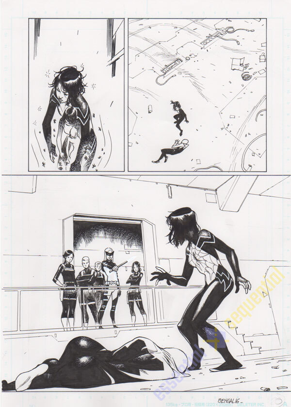 Spider-Gwen #8 p.20 by Bengal