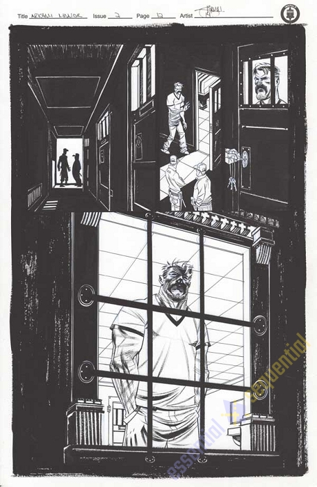 Arkham Manor Issue 2 p.12 by Shawn Crystal