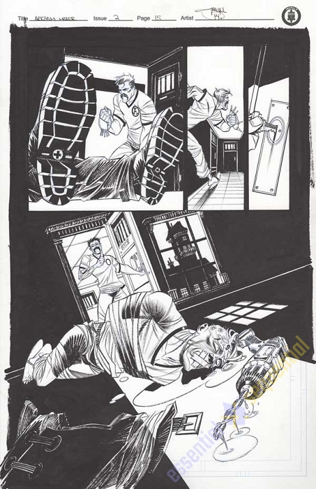 Arkham Manor Issue 2 p.15 by Shawn Crystal