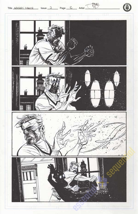 Arkham Manor Issue 2 p.16 by Shawn Crystal