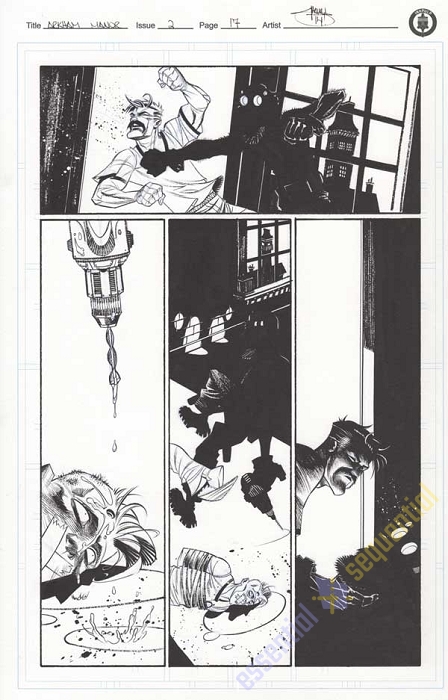 Arkham Manor Issue 2 p.17 by Shawn Crystal